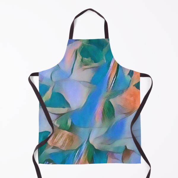 Item preview, Heavenly Rose Petals Abstract - Blue designed and sold by Judy Palkimas.