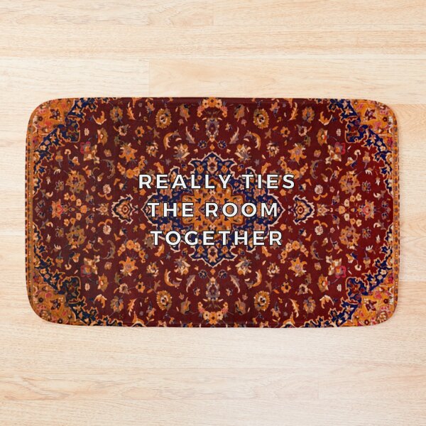 This rug really ties the room together Bath Mat