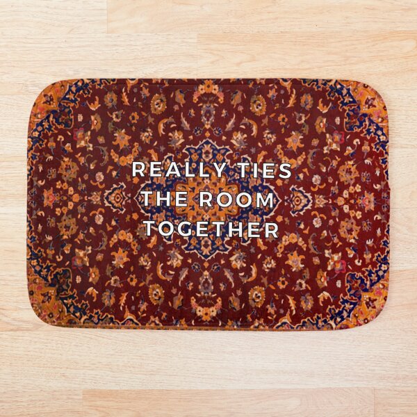 This rug really ties the room together Bath Mat
