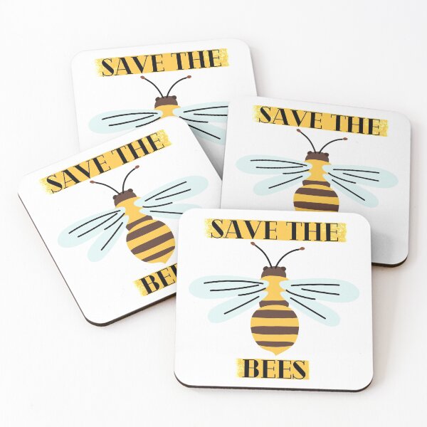 Item preview, SAVE THE BEES designed and sold by TeeCupCompany.