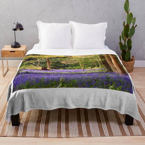 Item preview, Bluebells Bluebell Woods Basildon Park Berkshire designed and sold by AndyEvansPhotos.