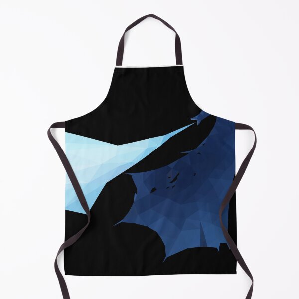 Item preview, Low Poly Dragon Breathing Ice - Geometric Fantasy Art designed and sold by OrangePoly.