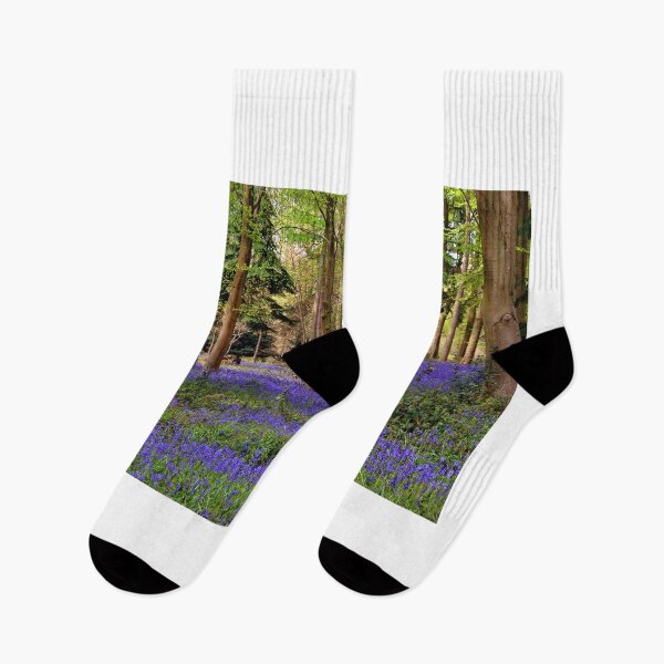 Item preview, Bluebells Bluebell Woods Basildon Park Berkshire designed and sold by AndyEvansPhotos.