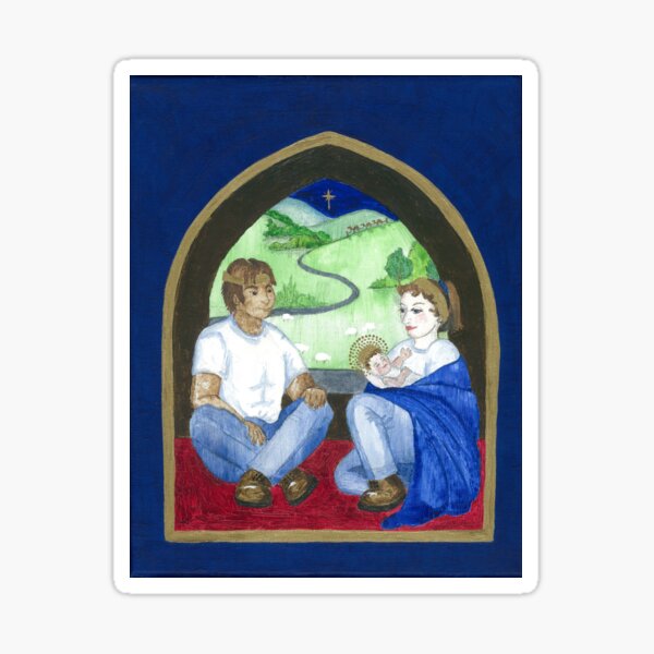 Nativity Sticker