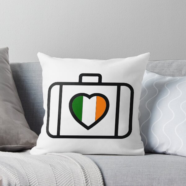 Item preview, U2 Inspired Large Tri Heart Suitcase designed and sold by suzieU2.