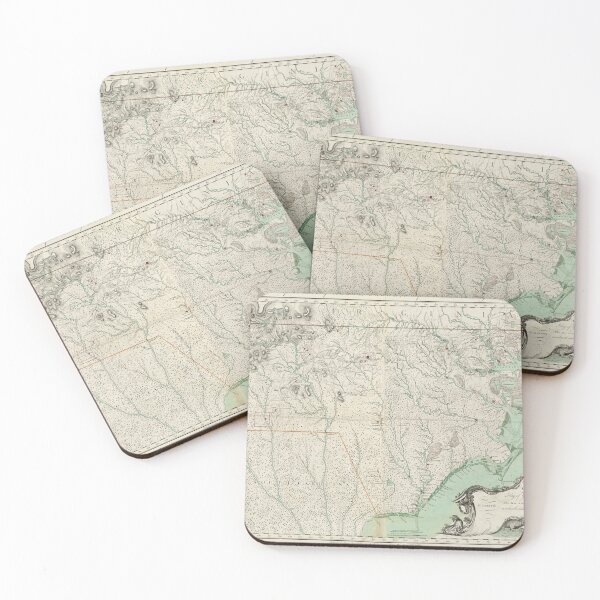 Item preview, Vintage Map of North Carolina (1770) designed and sold by BravuraMedia.