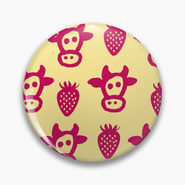 Item preview, STRAWBERRY COW - STRAWBERRY - COW -MINIMALIST  designed and sold by Tropical Blood.