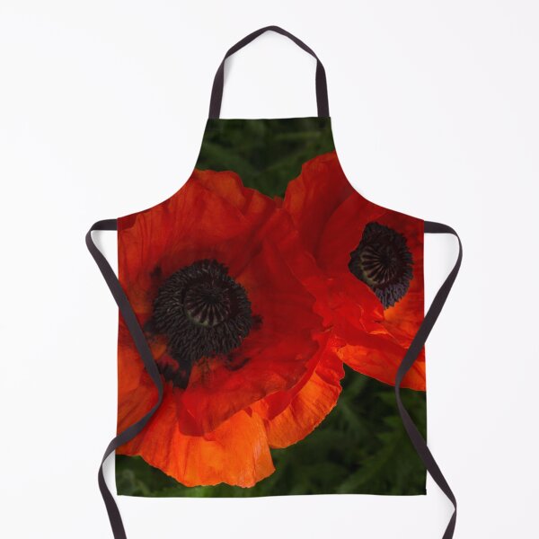 Item preview, Hot Red Poppy Duet - Horizontal designed and sold by Georgia Mizuleva.