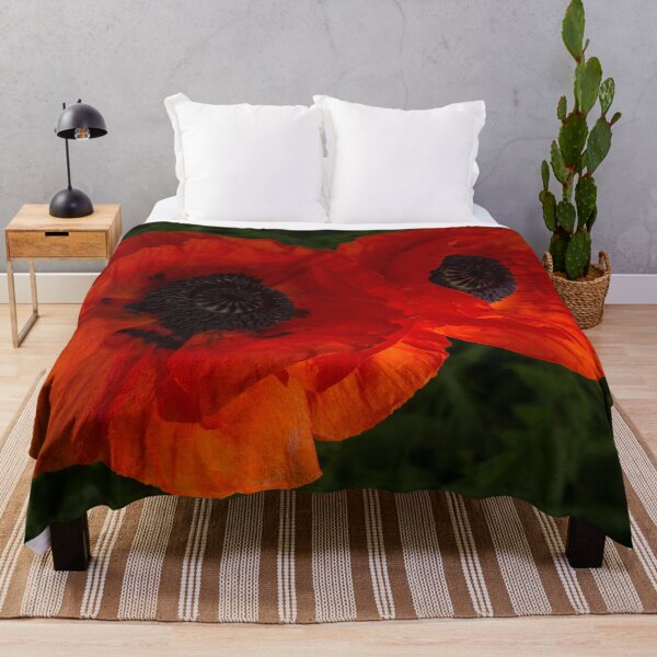 Item preview, Hot Red Poppy Duet - Horizontal  designed and sold by Georgia Mizuleva.
