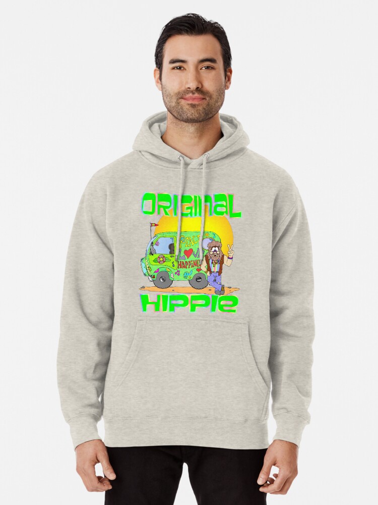 hippie pullover hoodie