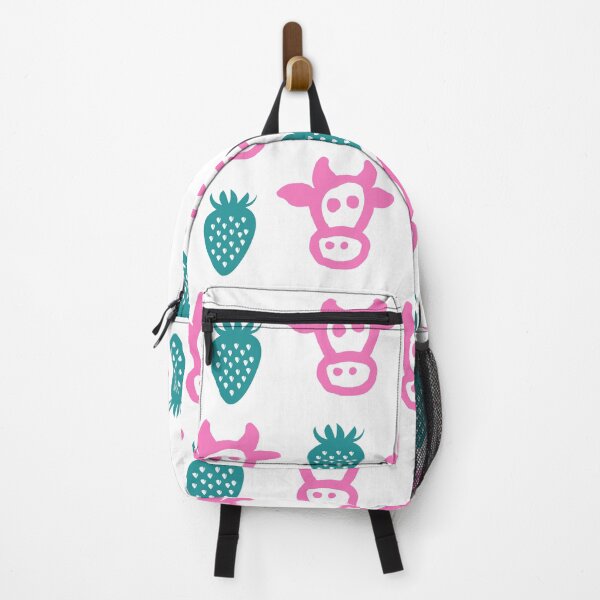 Item preview, STRAWBERRY COW - PINK - BLUE  designed and sold by Tropical Blood.