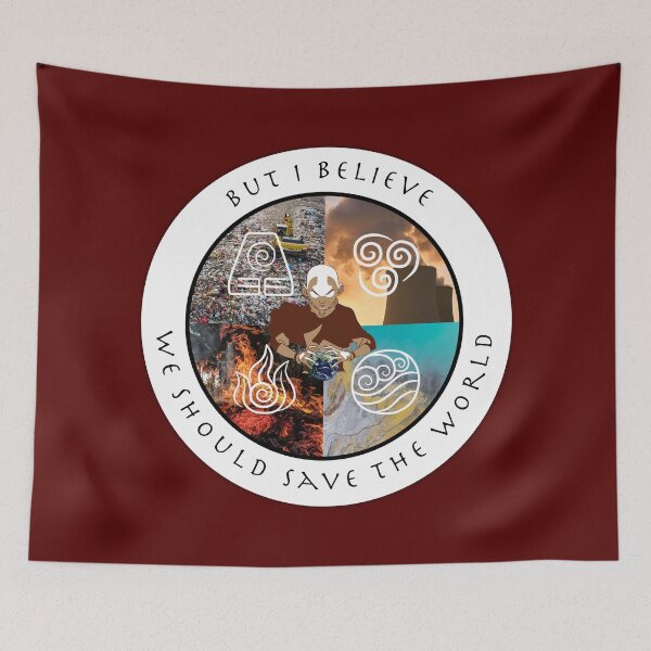 Item preview, Avatar Aang Save Planet Earth from Pollution designed and sold by jimresuelo.
