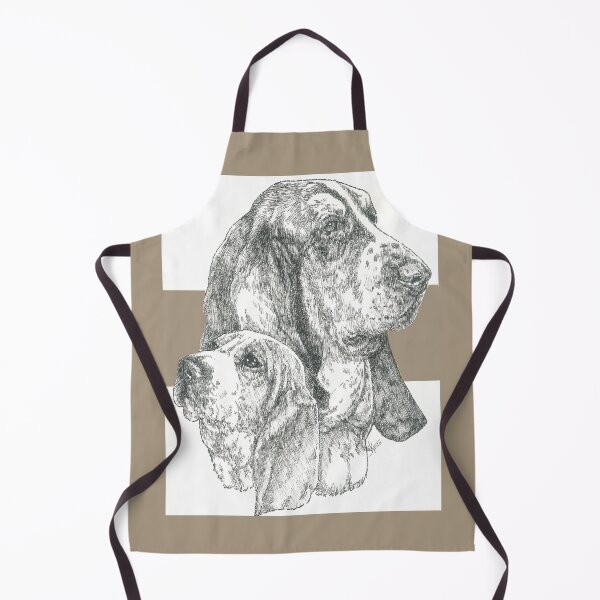 Item preview, Basset Hound Father & Son designed and sold by BarbBarcikKeith.