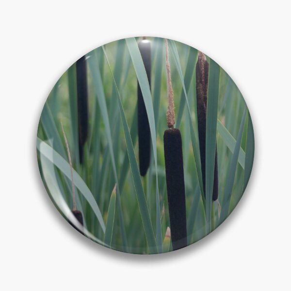 Item preview, Green rushes texture botanical designed and sold by chihuahuashower.