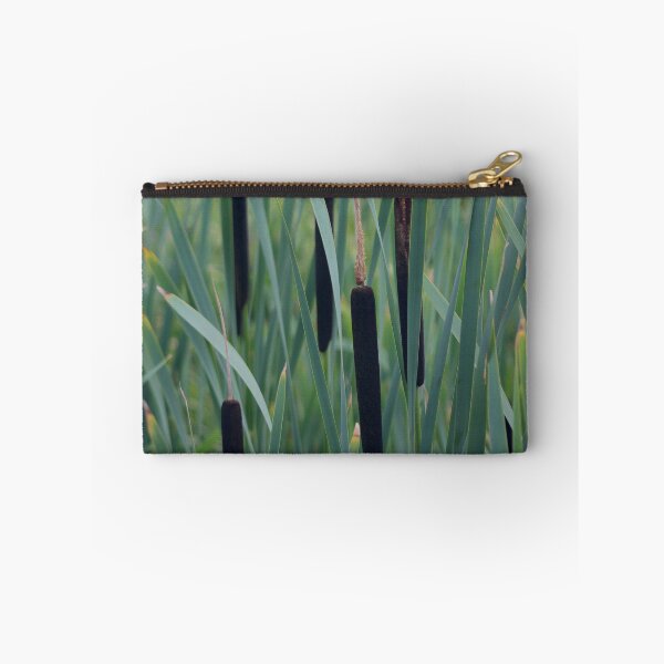 Item preview, Green rushes texture botanical designed and sold by chihuahuashower.