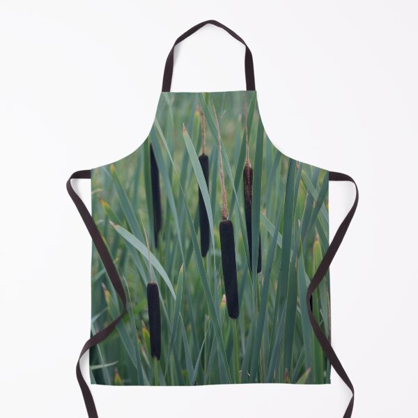 Item preview, Green rushes texture botanical designed and sold by chihuahuashower.