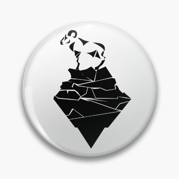 Item preview, Mountain sheep on the cliff abstraction designed and sold by Maks08.