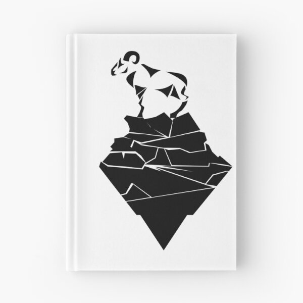Item preview, Mountain sheep on the cliff abstraction designed and sold by Maks08.