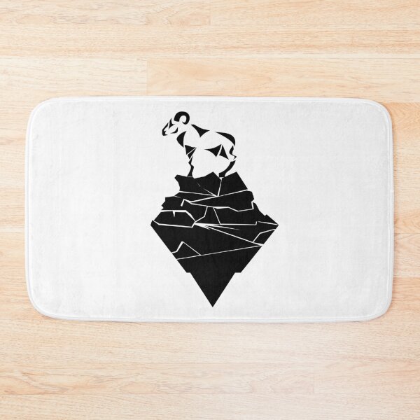 Item preview, Mountain sheep on the cliff abstraction designed and sold by Maks08.