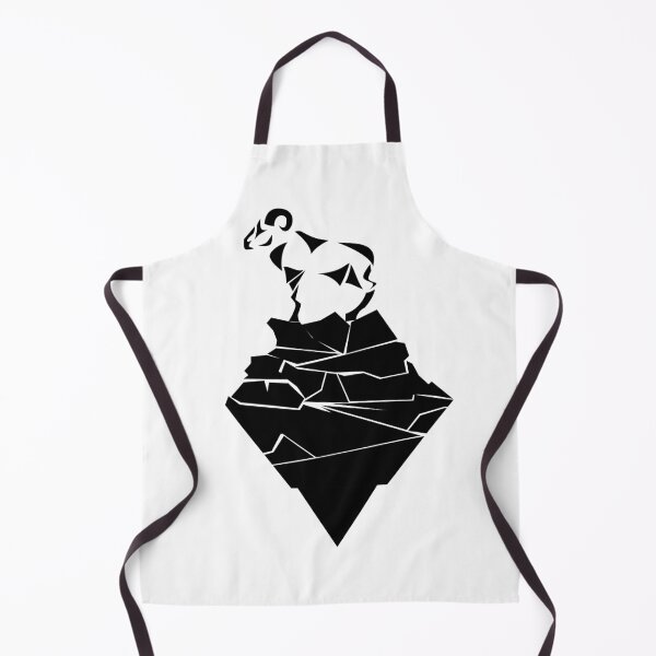 Item preview, Mountain sheep on the cliff abstraction designed and sold by Maks08.