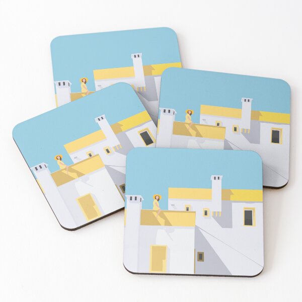 Item preview, Minimalist Architecture - Yellow Building  designed and sold by whatsdoodling.