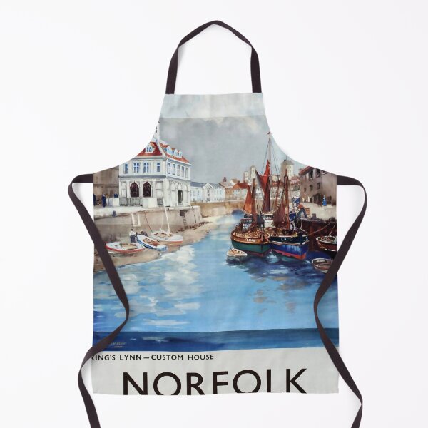 Item preview, Railway Poster Norfolk designed and sold by stickart-marek.