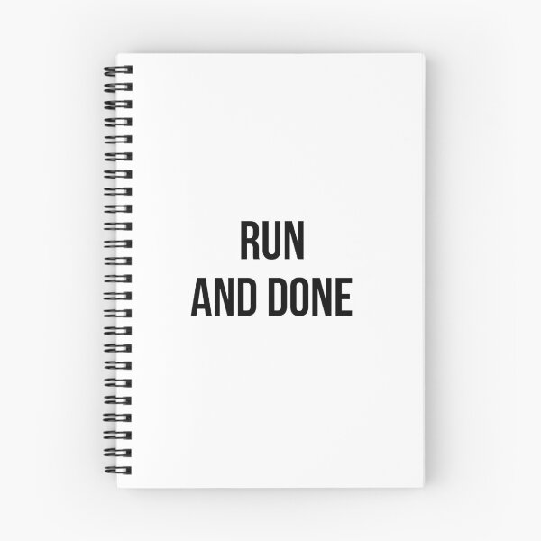 Item preview, Run and Done designed and sold by jackknite.