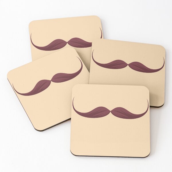 Item preview, Face Man Male Facial Moustache Manly Style 3 designed and sold by noirty.