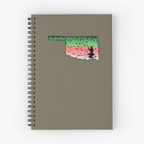 Item preview, Rainbow Trout Fishing Oklahoma Fly Fishing designed and sold by TeeCreations.