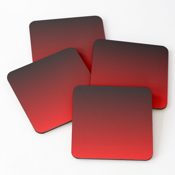 Item preview, Black to Scarlet Gradient designed and sold by ColorObsession.