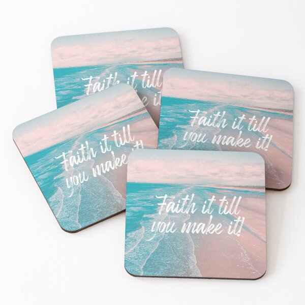 Item preview, FAITH IT UNTIL YOU MAKE IT  designed and sold by Paper Bee Gift Shop.