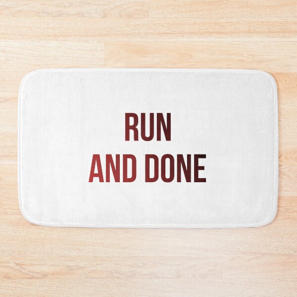 Item preview, Run and Done Red Gradient designed and sold by jackknite.