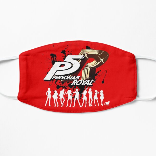 Persona 5 Royal Splatter Silhouettes Mask