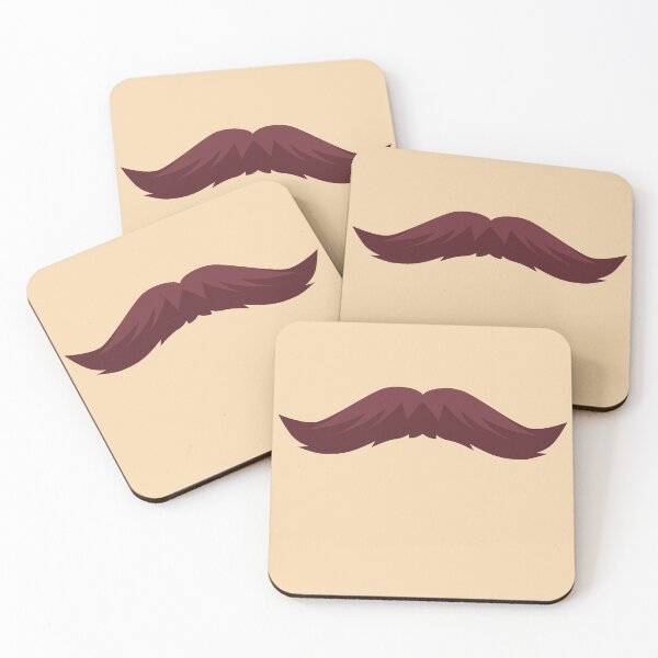 Item preview, Face Man Male Facial Moustache Manly Style 1 designed and sold by noirty.