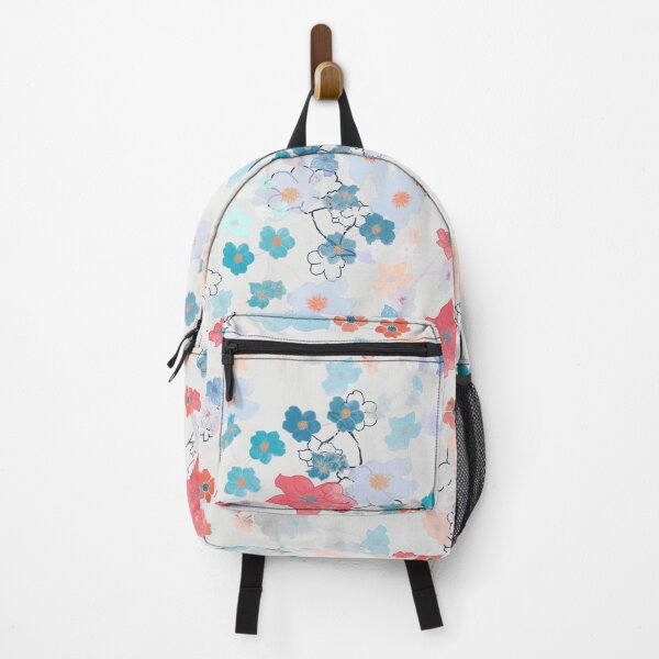 Item preview, Japanese flowers designed and sold by bleuettextiles.