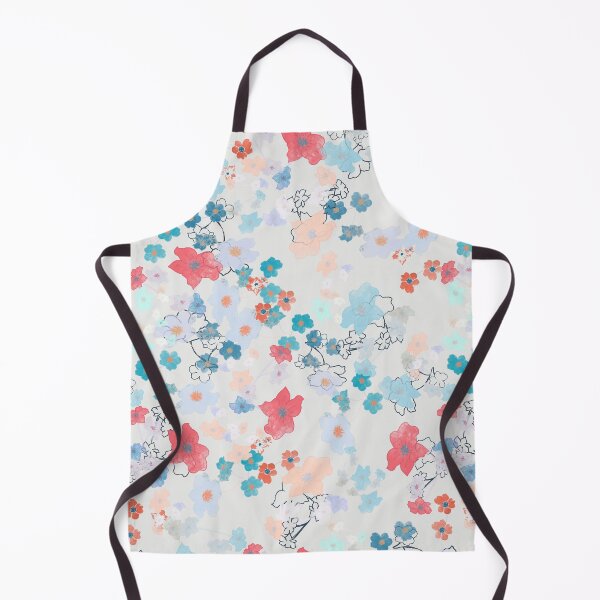 Item preview, Japanese flowers designed and sold by bleuettextiles.