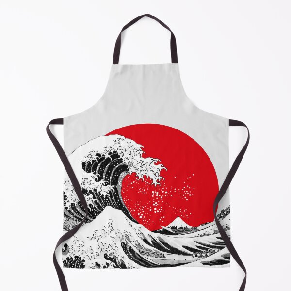 The Great Wave Off Kanagawa, Big Red Sun Apron