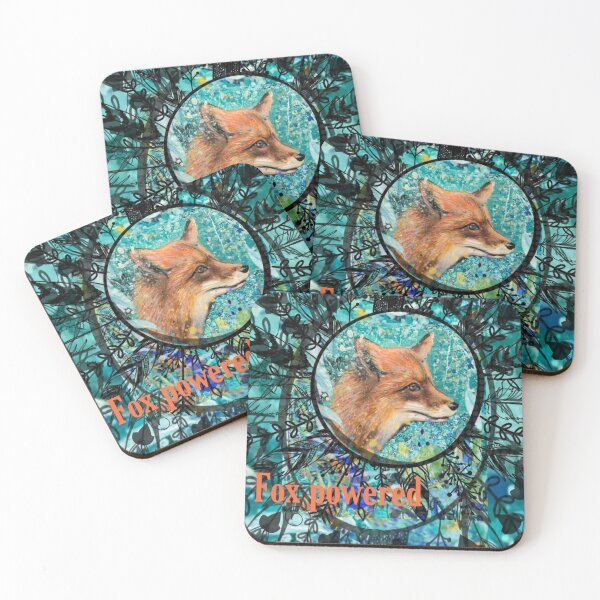 Item preview, Fox Fox powered designed and sold by MontekkiArt.