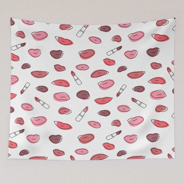Item preview, Lipstick Lips Print designed and sold by -allyb-.