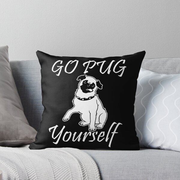 Item preview, Go Pug Yourself - cool Pug lover Gift designed and sold by Teenation9.