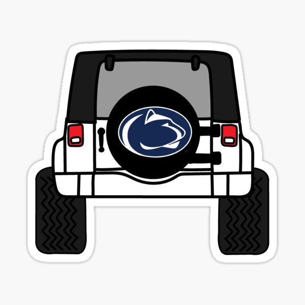 PSU Jeep Sticker