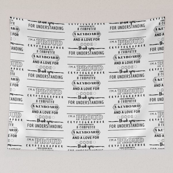 Item preview, I'm A Proud Cryptographer designed and sold by Torique.