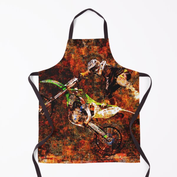 Item preview, Freestyle Motocross Rider on Fire designed and sold by NaturePrints.