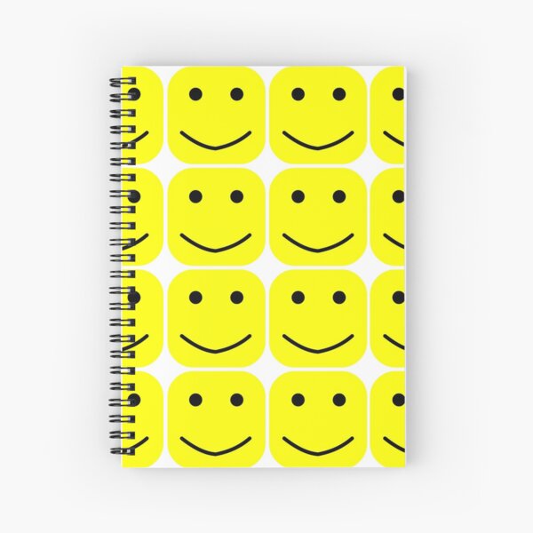 Roblox Face Spiral Notebooks Redbubble - roblox face stationery redbubble