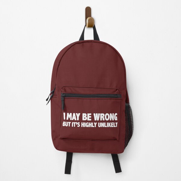 Item preview, Republican & Democrat Gifts - I May Be Wrong But It's Highly Unlikely Funny Gift Ideas for Conservative Republicans & Liberal Democrats designed and sold by merkraht.