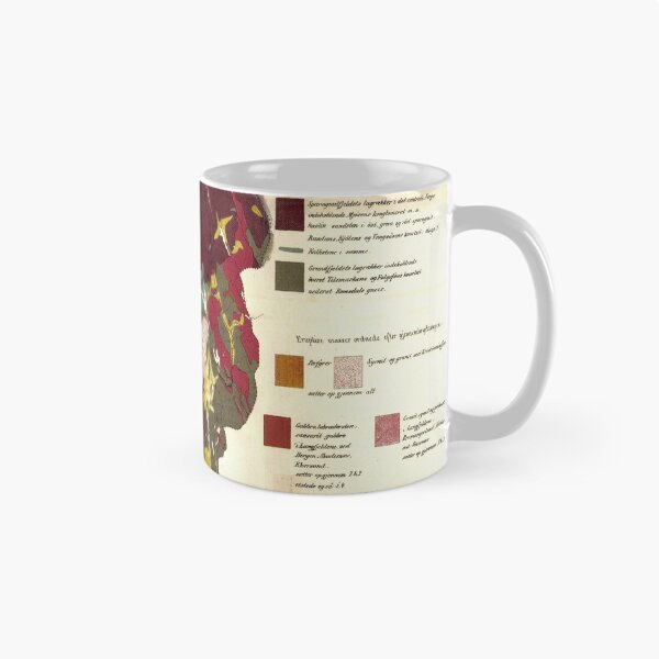 Item preview, Vintage Geological Map of Norway (1871) designed and sold by BravuraMedia.