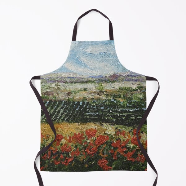 Item preview, Hill with Red Flowers designed and sold by Allan P Friedlander.