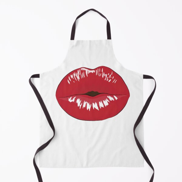 Item preview, Red Pouty Lips Drawing designed and sold by cgroenewald.
