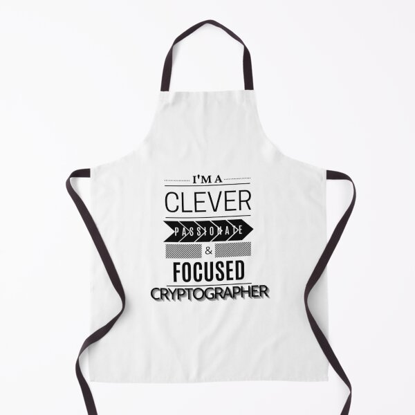 Item preview, I'm a Clever Passionate and Focused Cryptographer designed and sold by Torique.