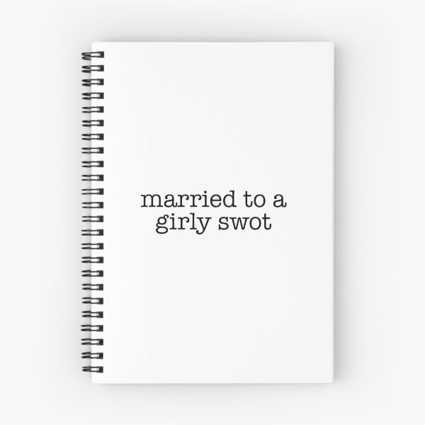 Item preview, Married to a Girly Swot designed and sold by helengarvey.